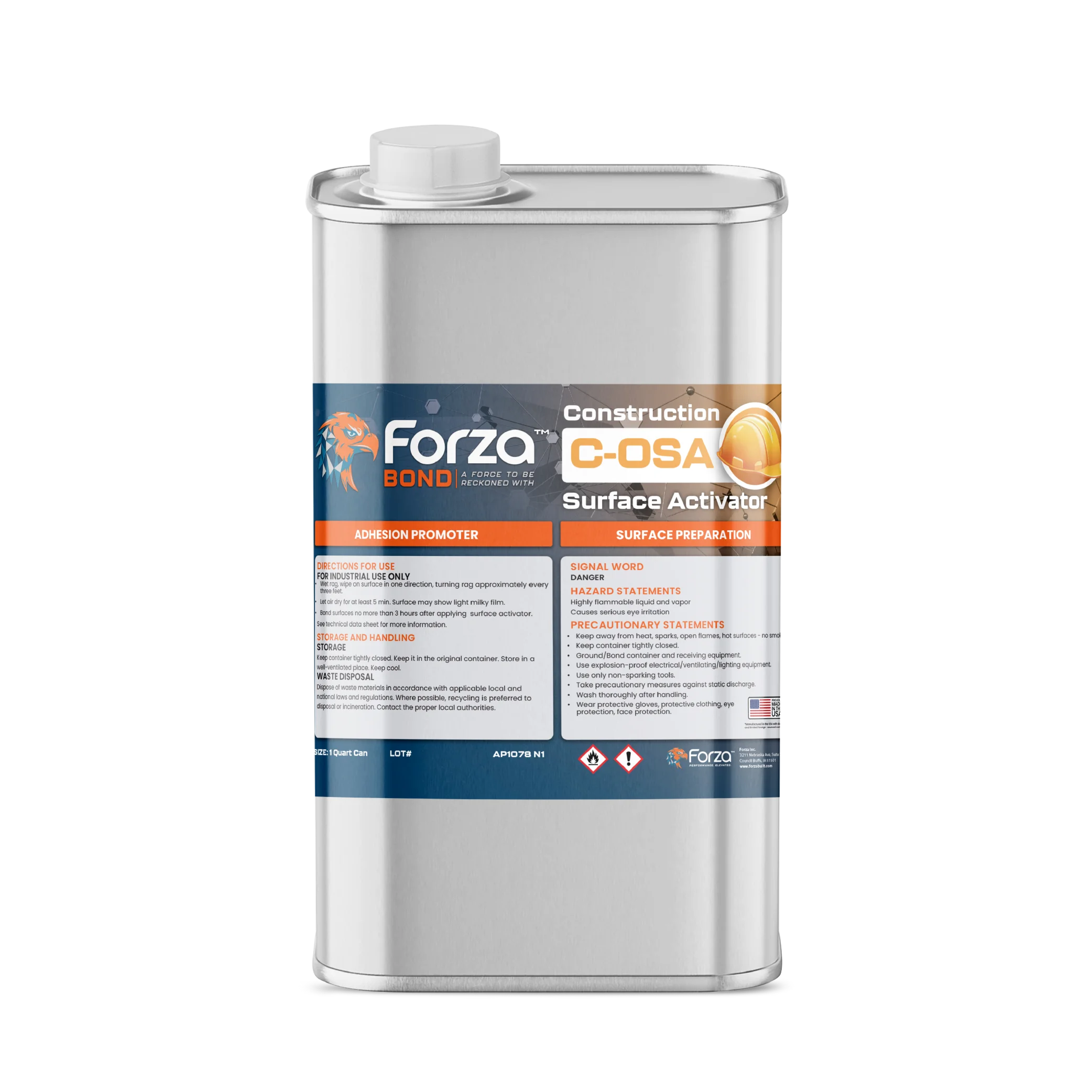 C-OSA - ISOPROPYL ALCOHOL BASED CLEANER / ADHESION PROMOTER